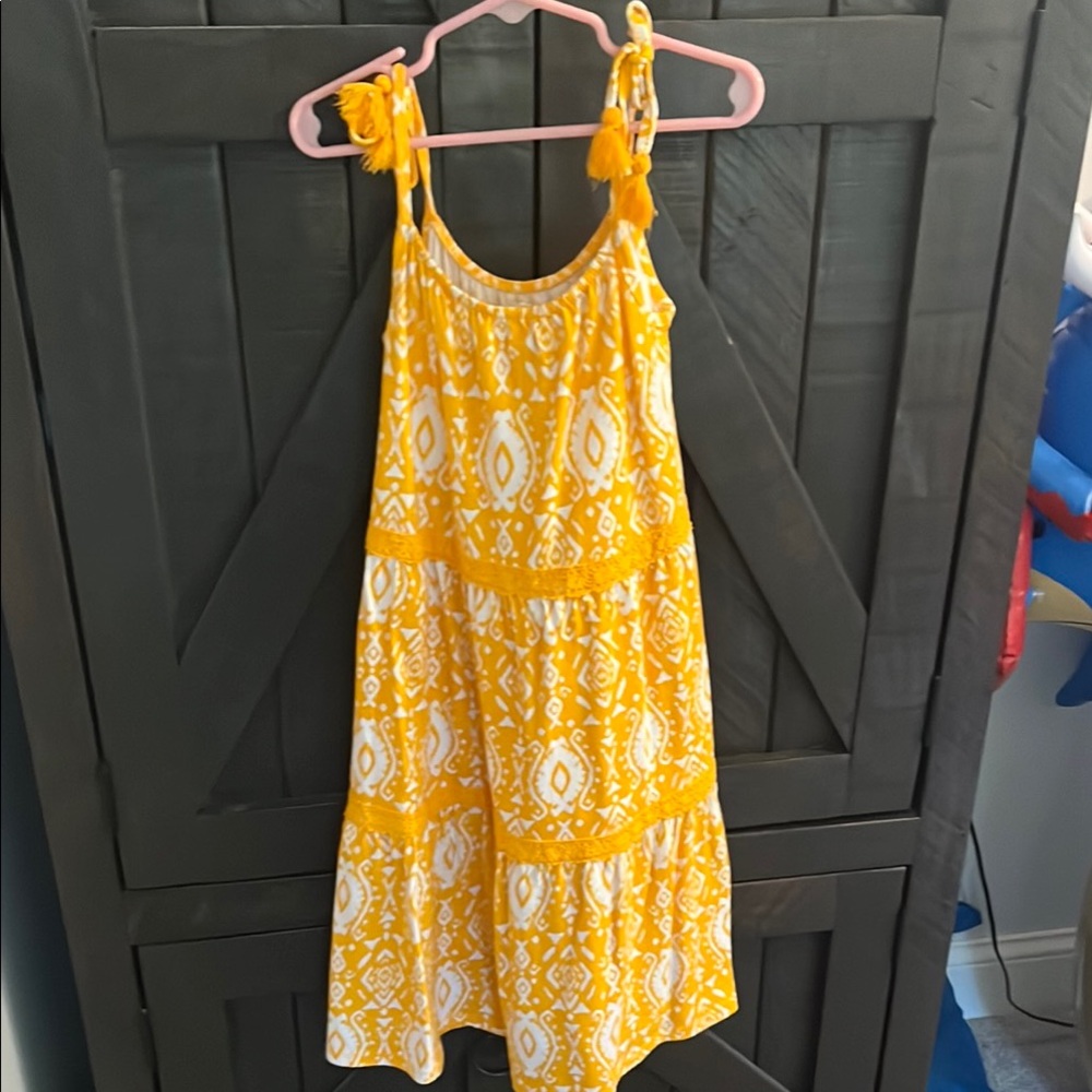 NWOT Btween Orange and White Sundress